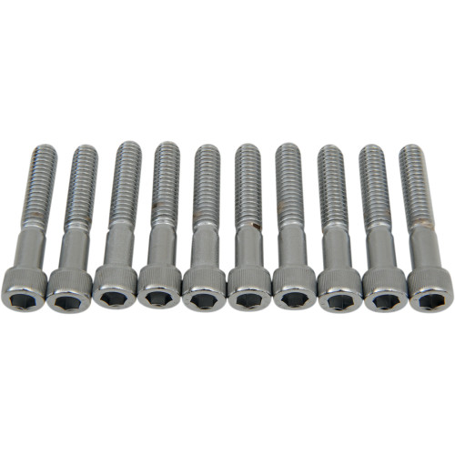 Drag Specialties Bolts - Socket-Head - Knurled - 5/16-18 X 1-3/4"