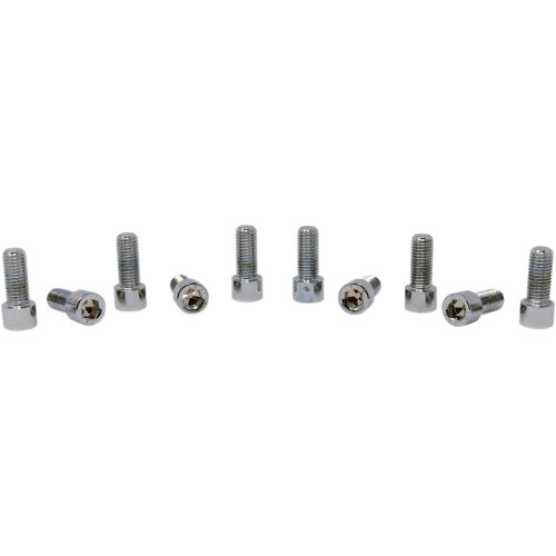 Drag Specialties Bolts - Socket-Head/Replacement - Smooth/Fine Thread - 5/16"-24 X 3/4" - 10 Pack