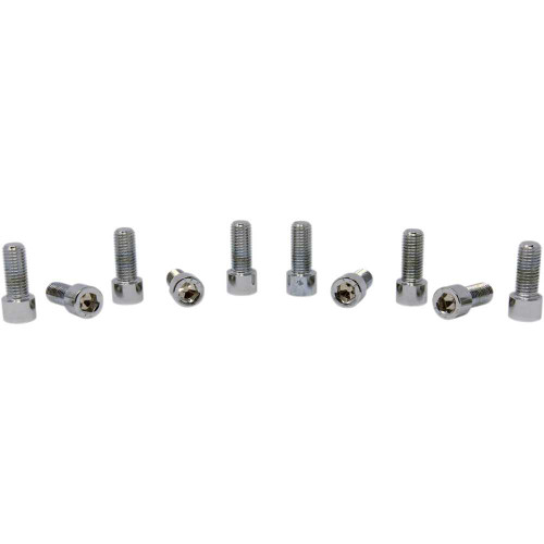 DRAG SPECIALTIES DS-190569S Drag Specialties Bolts - Socket-Head/Replacement - Smooth/Fine Thread - 5/16"-24 X 3/4" - 10 Pack