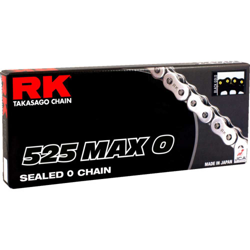 RK 525MAXO150BG 525 Max O - Drive Chain - 150 Links - Black/Gold 525Maxo-150-Bg