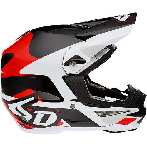 6D HELMETS 104535 6D Helmets Atr-1 Helmet - Apex - Red - Small 10-4535