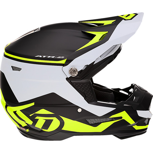6D Helmets Atr-2 Helmet - Drive - Neon Yellow - Xs 12-2764