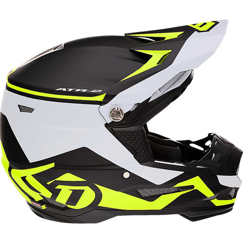 6D HELMETS 122764 6D Helmets Atr-2 Helmet - Drive - Neon Yellow - Xs 12-2764