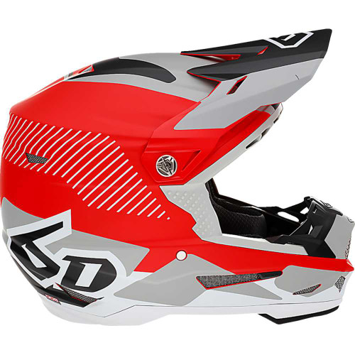 6D HELMETS 122937 6D Helmets Atr-2 Helmet - Fusion - Red - Large 12-2937