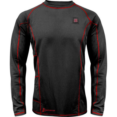 GERBING HEATED CLOTHING GERBLS7VMBLKXXL 7V Heated Base Layer Shirt - 2Xl Ger-Bls-7V-M-Blk-Xxl