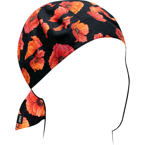 Zan Headgear Flydanna® Head Wrap - Poppies Z209