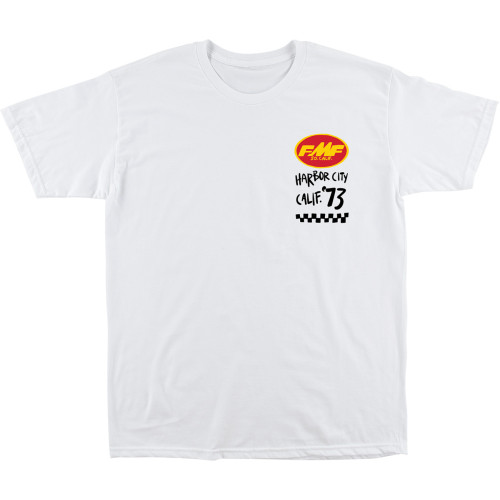 Fmf Scratch T-Shirt - White - Small Su25118903Whtsm