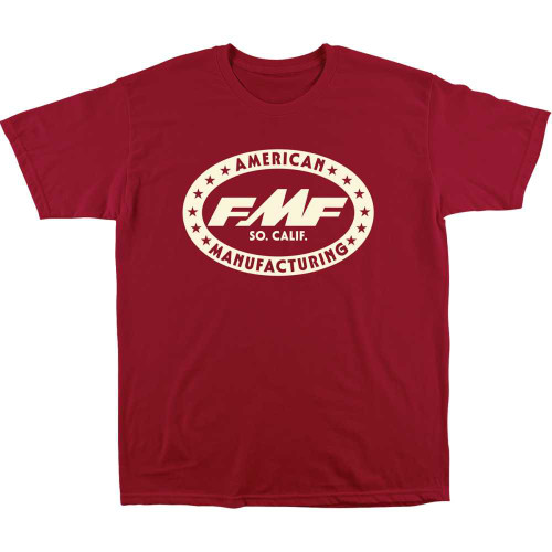 FMF SU25118900REDLG Fmf Undefeated T-Shirt - Red - Large Su25118900Redlg