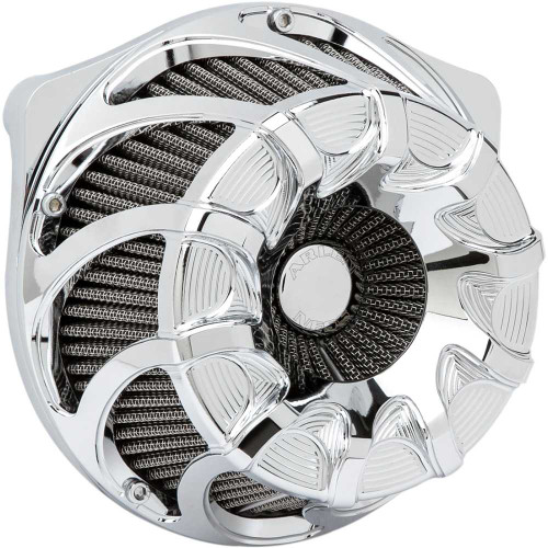 ARLEN NESS 18980 Arlen Ness Inverted Series Air Cleaner Kit - Chrome 18-980