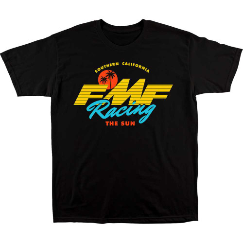 FMF SP25118903BLKSM Fmf The Basics T-Shirt - Black - Small Sp25118903Blksm