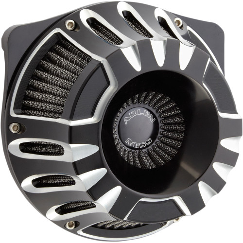 Arlen Ness Inverted Series Air Cleaner Kit - Black 18-929