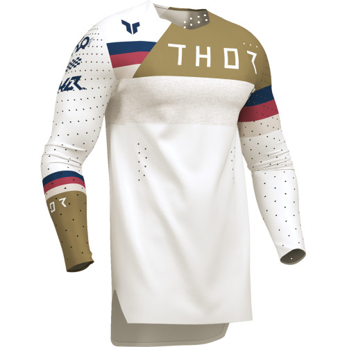 Thor Sportmode League Jersey - White/Copper - Small