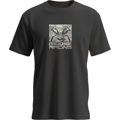 MOOSE OFFROAD 3030-24402 Moose Offroad Agroid T-Shirt - Camo Black - Medium 3030-24402