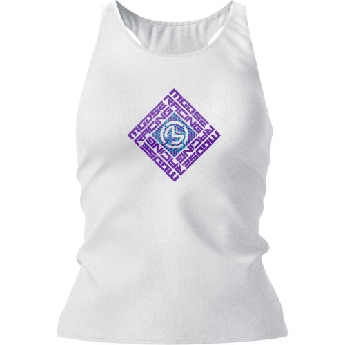 MOOSE OFFROAD 3031-4281 Moose Offroad Women'S Spin Sync Tank Top - White - Medium 3031-4281