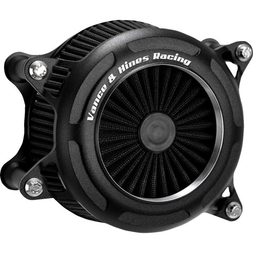 VANCE & HINES 41114 Vance & Hines V02 Onyx Air Intake Kit - Black 41114