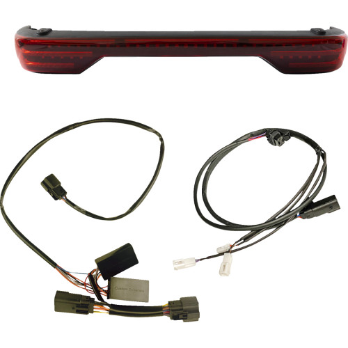 Custom Dynamics Pro Beam® Light Kit - Tour Pak - Red Lens Cd-Tp-Kit-25-R