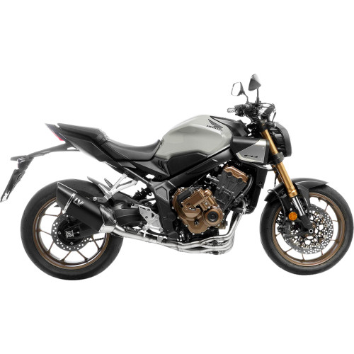 Leovince Lv-14 R Exhaust System - Black Edition - Honda Cb/Cbr 650 15611Bu Leovince Lv-14 R Exhaust System - Black Edition - Honda Cb/Cbr 650 15611Bu
