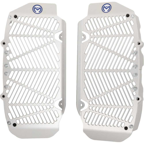 MOOSE OFFROAD 45627 Moose Offroad Radiator Guards - Silver - Triumph 45627
