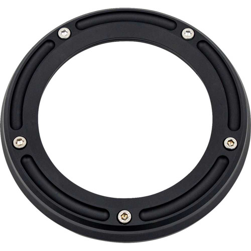 TRASK TM-0041MBK Trask Assault Derby Cover - Matte Black - Touring/Trike Tm-0041Mbk