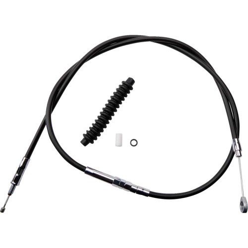 DRAG SPECIALTIES Drag Specialties High-Efficiency Black Vinyl Clutch Cable - 58-11/16"