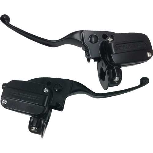 DRAG SPECIALTIES Drag Specialties Brake/Clutch Lever Assembly - Matte Black