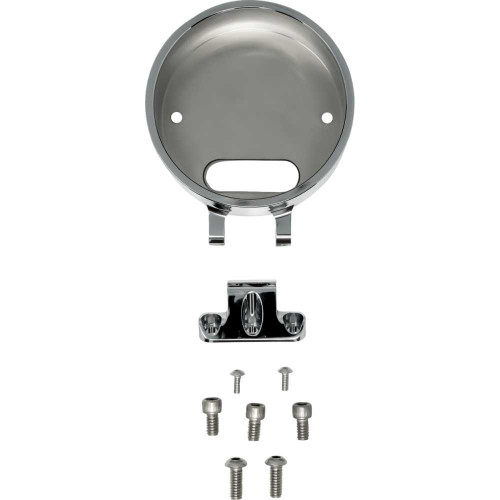 KODLIN USA KUS55140 Kodlin Usa Round Gauge Bezel - For Ascent Pro Riser - Chrome Kus55140