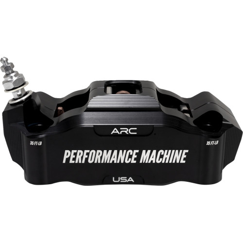 Performance Machine (Pm) Radial Mount Caliper, Front Left - Black Anodized 0052-2427-Mb