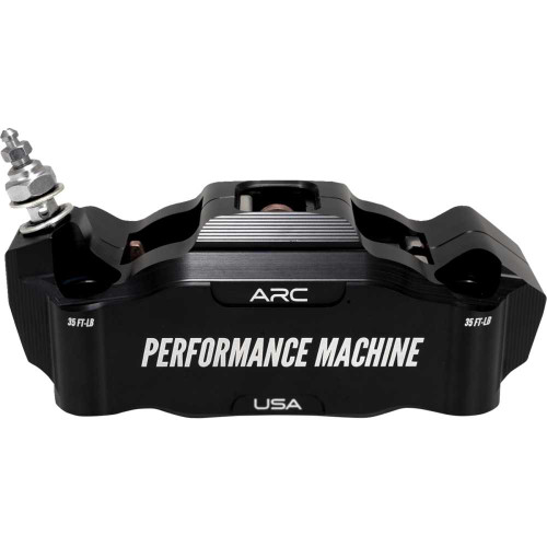 PERFORMANCE MACHINE (PM) 0052-2427-MB Performance Machine (Pm) Radial Mount Caliper, Front Left - Black Anodized 0052-2427-Mb