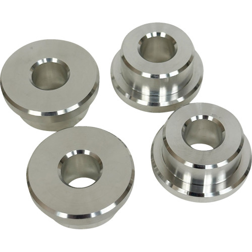 Pro-One Perf.Mfg. Solid Riser Bushing Kit - Raw Aluminum 103050Raw
