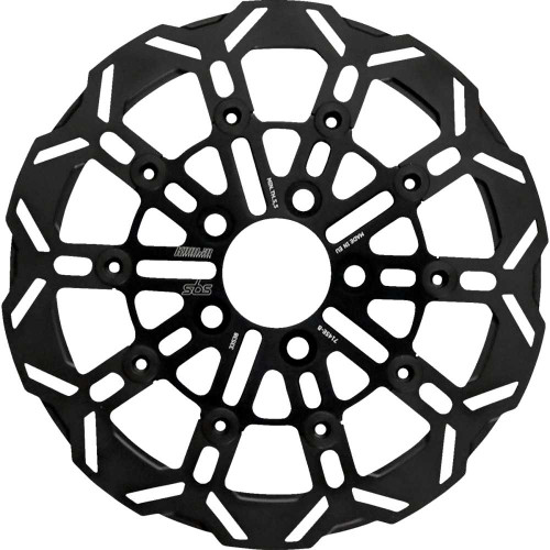 SBS 7145E-B Sbs Design "D" 10-Spoke Brake Rotor 7145E-B