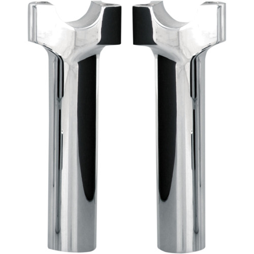 Wild 1 Chubby Billet Risers - 6" - Chrome Wo528