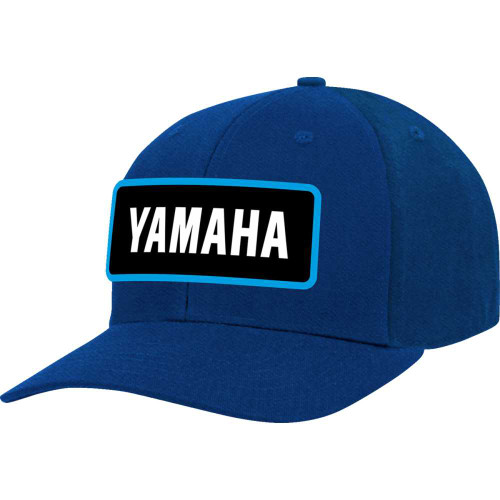 YAMAHA APPAREL LEM25-H46 Yamaha Apparel Yamaha Racing Hat - Checker - Blue Lem25-H46
