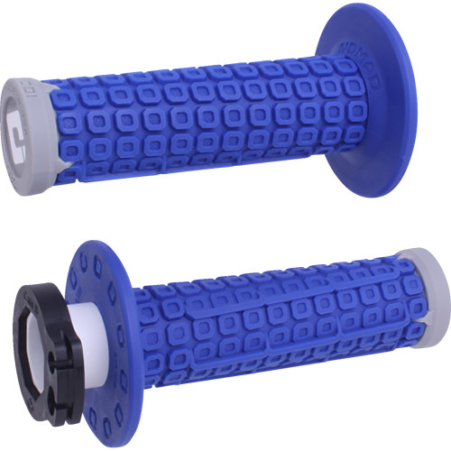 Odi Nomad Lock-On Grips - Off-Road - Blue/Gray/Gray H36Ndug Odi Nomad Lock-On Grips - Off-Road - Blue/Gray/Gray H36Ndug