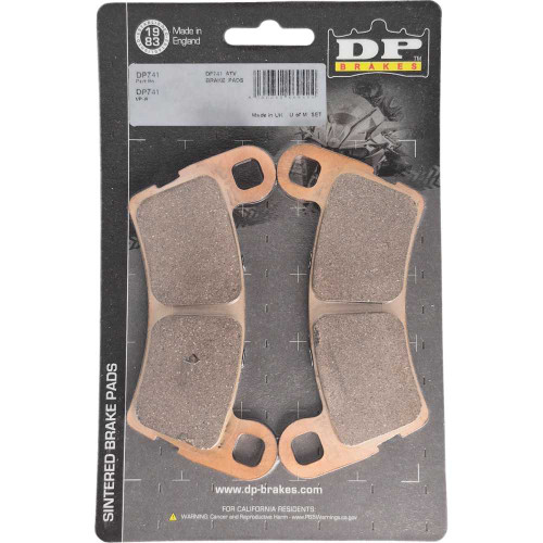 DP BRAKES DP741 Dp Brakes Sintered Brake Pads - Polaris Xd1500 - Rear Dp741