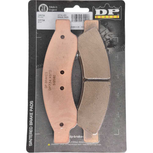 DP BRAKES DP734 Dp Brakes Sintered Brake Pads - Maverick 1000R Dp734