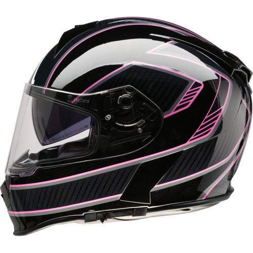 Z1R Warrant Helmet - Amplify - Black/Pink - 2Xl