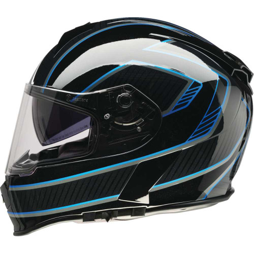 Z1R Z1R Warrant Helmet - Amplify - Black/Blue - Xs