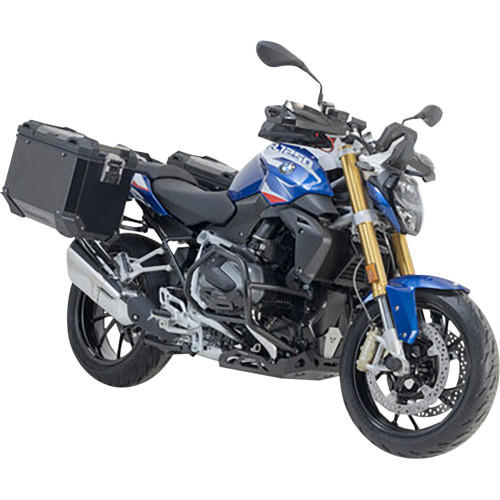 Sw-Motech Trax Adv Aluminum Case System - Black - Bmw R 1200/1250 R '14-'24 Kft.07.573.70100/B Sw-Motech Trax Adv Aluminum Case System - Black - Bmw R 1200/1250 R '14-'24 Kft.07.573.70100/B