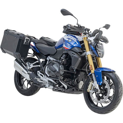 Sw-Motech Trax Adv Aluminum Case System - Black - Bmw R 1200/1250 R '14-'24 Kft.07.573.70000/B Sw-Motech Trax Adv Aluminum Case System - Black - Bmw R 1200/1250 R '14-'24 Kft.07.573.70000/B