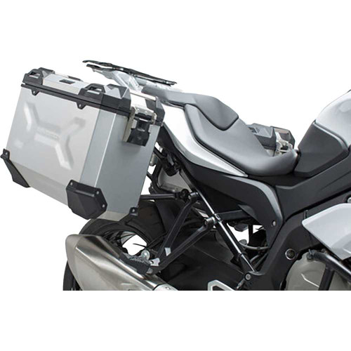 SW-MOTECH KFT.07.592.70001/S Sw-Motech Trax Adv Aluminum Case System - Silver - Bmw S 1000 Xr '15-'19 Kft.07.592.70001/S