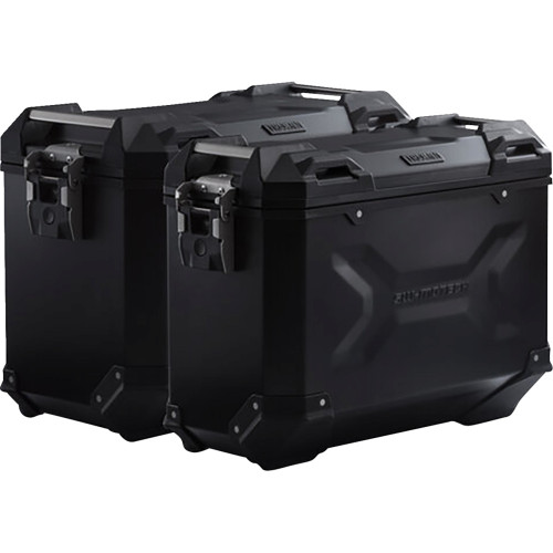 Sw-Motech Trax Adv Aluminum Case System - Black - Bmw R 1200 Gs '04-'13 Kft.07.311.70000/B Sw-Motech Trax Adv Aluminum Case System - Black - Bmw R 1200 Gs '04-'13 Kft.07.311.70000/B