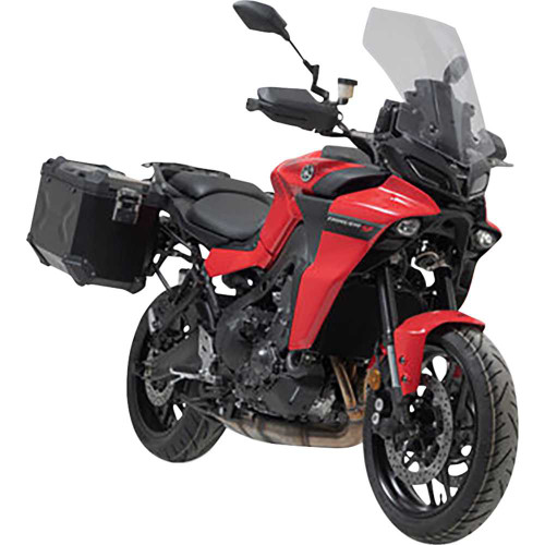 SW-MOTECH KFT.06.921.70100/B Sw-Motech Trax Adv Aluminum Case System - Black - Yamaha Tracer 9 Gt '21-'24 Kft.06.921.70100/B