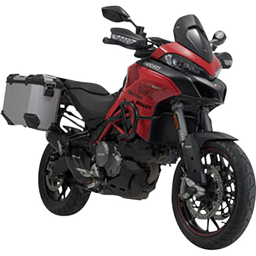 Sw-Motech Trax Adv Aluminum Case System - Silver - Ducati Multistrada 950/1200/1260/V2 '15-'24 Kft.22.114.70102/S
