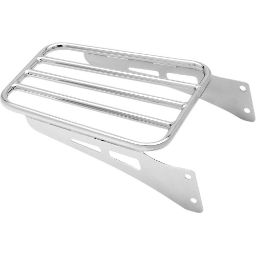 COBRA 023500 Cobra Sissy Bar Luggage Rack - Chrome - Tubular 02-3500