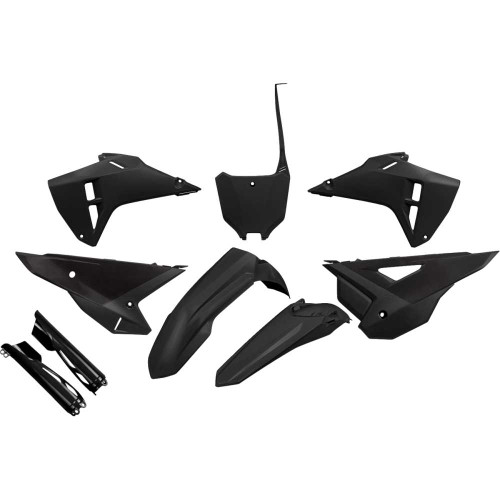 UFO HOKIT128F@001 Ufo Restyled Body Kit - Black - Honda - Crf 250/450 R/Rx Hokit128F@001