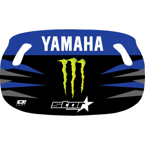 D'COR VISUALS 60-60-155 D'Cor Visuals Pit Board - Black/Blue - Monster Energy Logo 60-60-155
