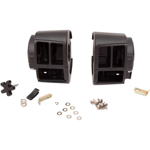 DRAG SPECIALTIES Drag Specialties Handlebar Switch Housing Kit - Matte Black