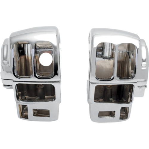 Drag Specialties Handlebar Switch Housing Kit - Cruise - Chrome