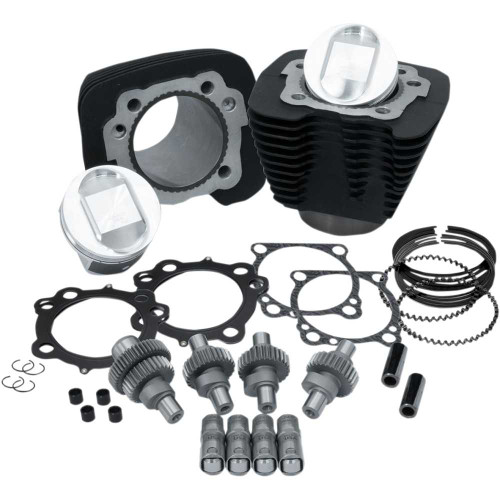 S&S CYCLE 9100701 S&S Cycle Hooligan Engine Performance Kit -1250Cc - Black 910-0701