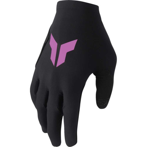 THOR Thor Women'S Sportmode Iconic Gloves - Black/Orchid - Medium